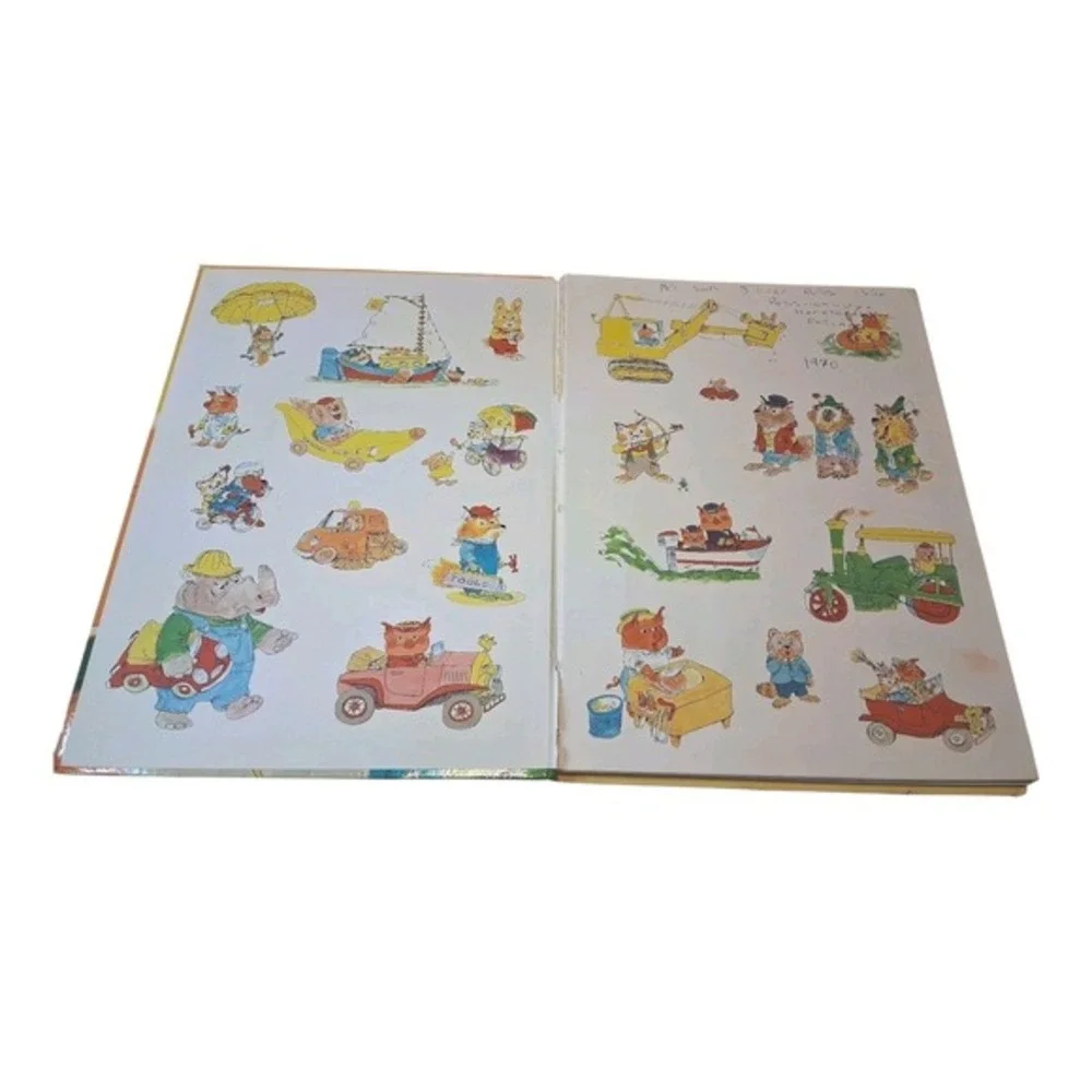 Vintage 1973 Richard Scarry's Funniest‎ Storybook Ever! Rare Hardcover Classic